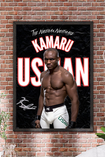 Poster Kamaru Usman