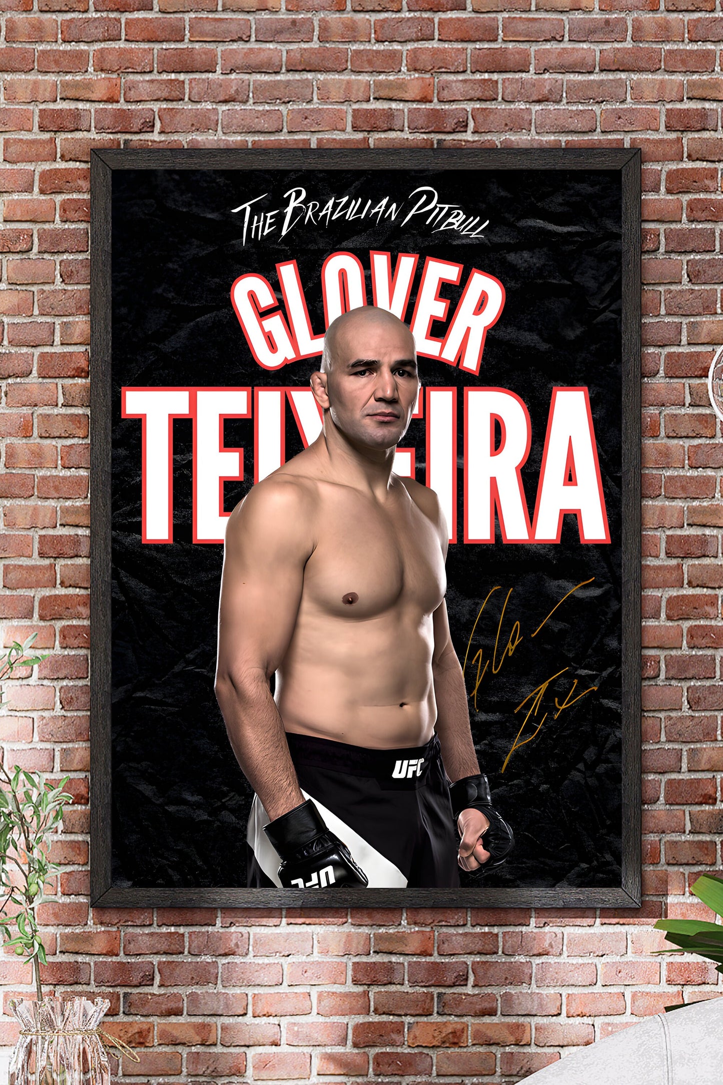 Poster Glover Teixeira