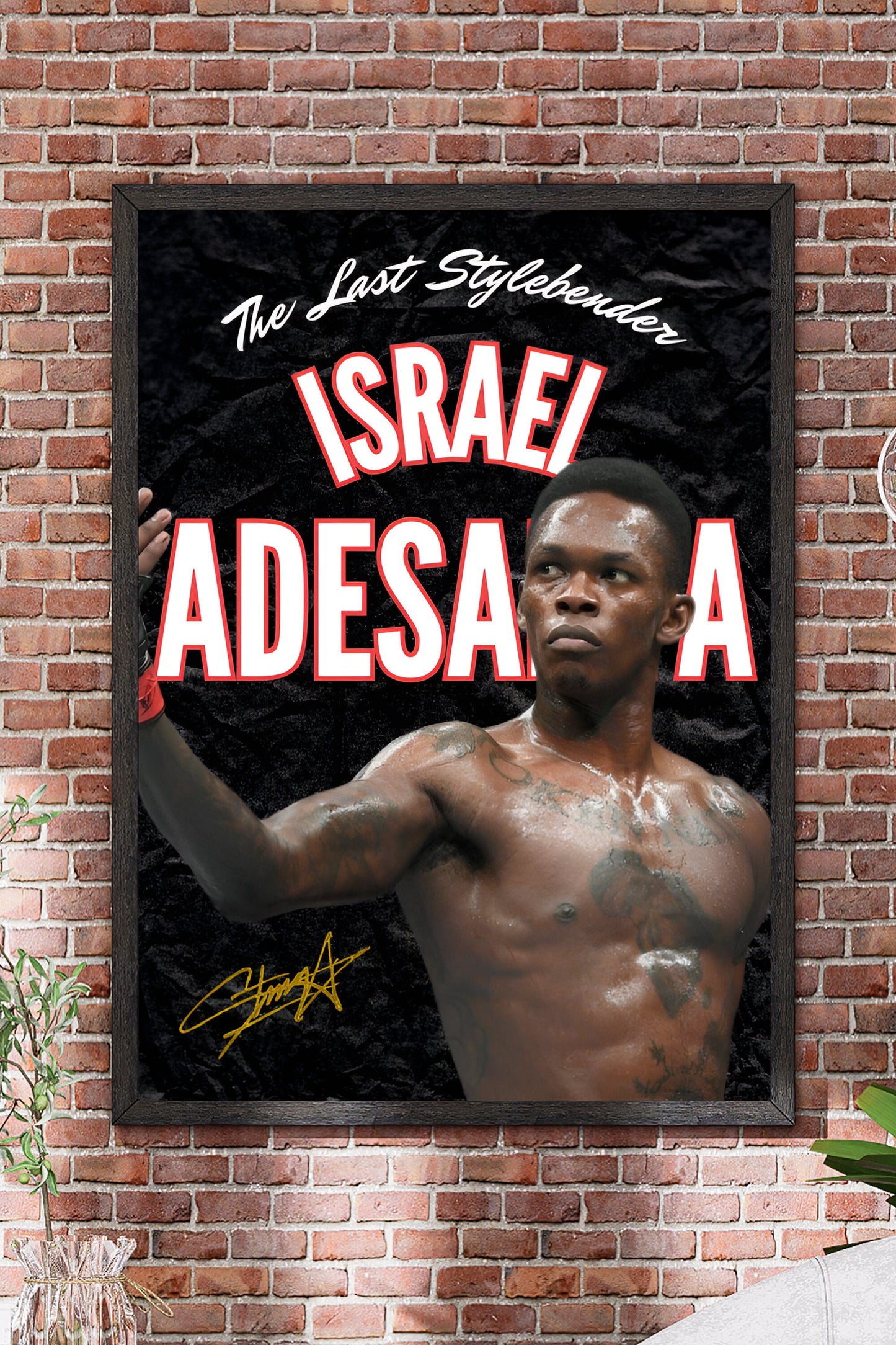 Poster Israel Adesanya