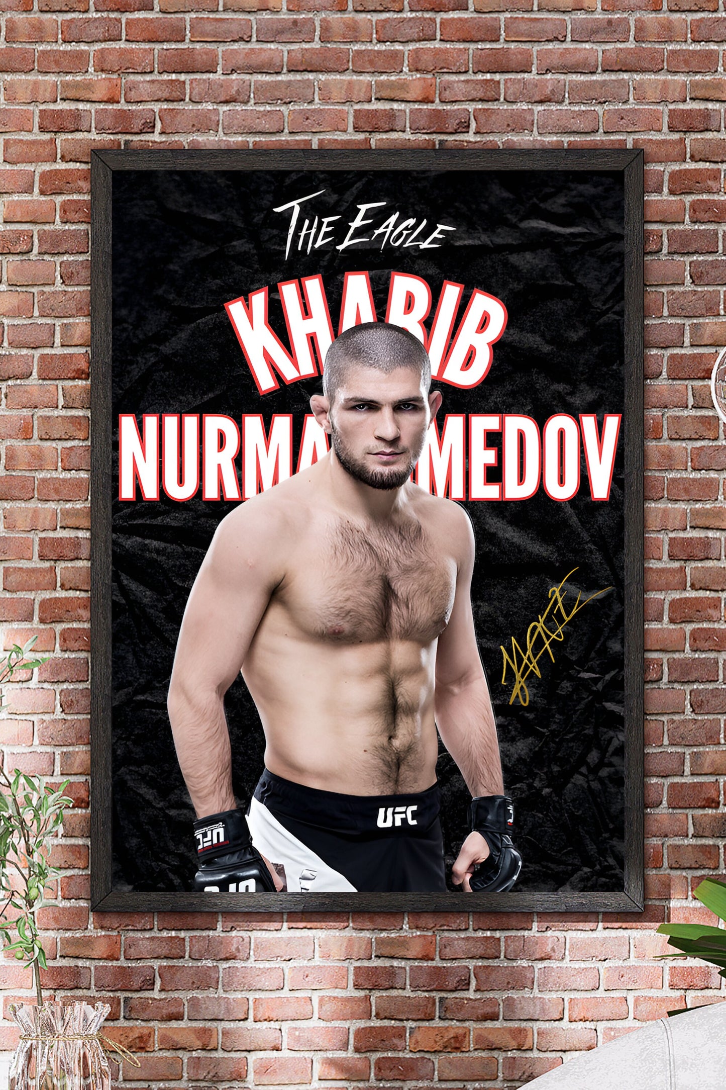 Poster Khabib Nurmagomedov