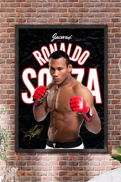 Poster Jacaré Ronaldo Souza