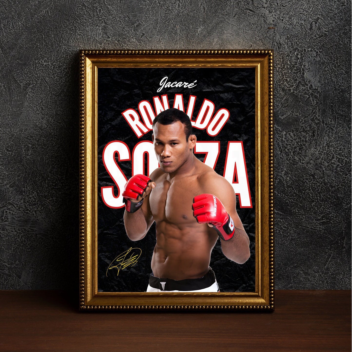Poster Jacaré Ronaldo Souza