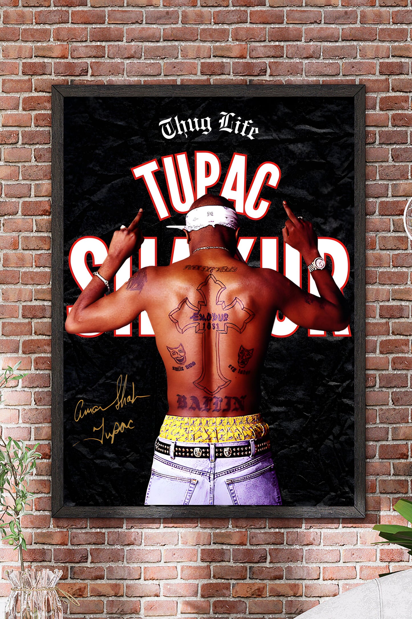 Poster 2Pac Tupac Shakur