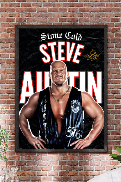 Poster Steve Austin Stone Cold