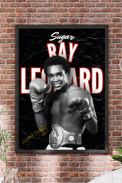 Poster Sugar Ray Leonard