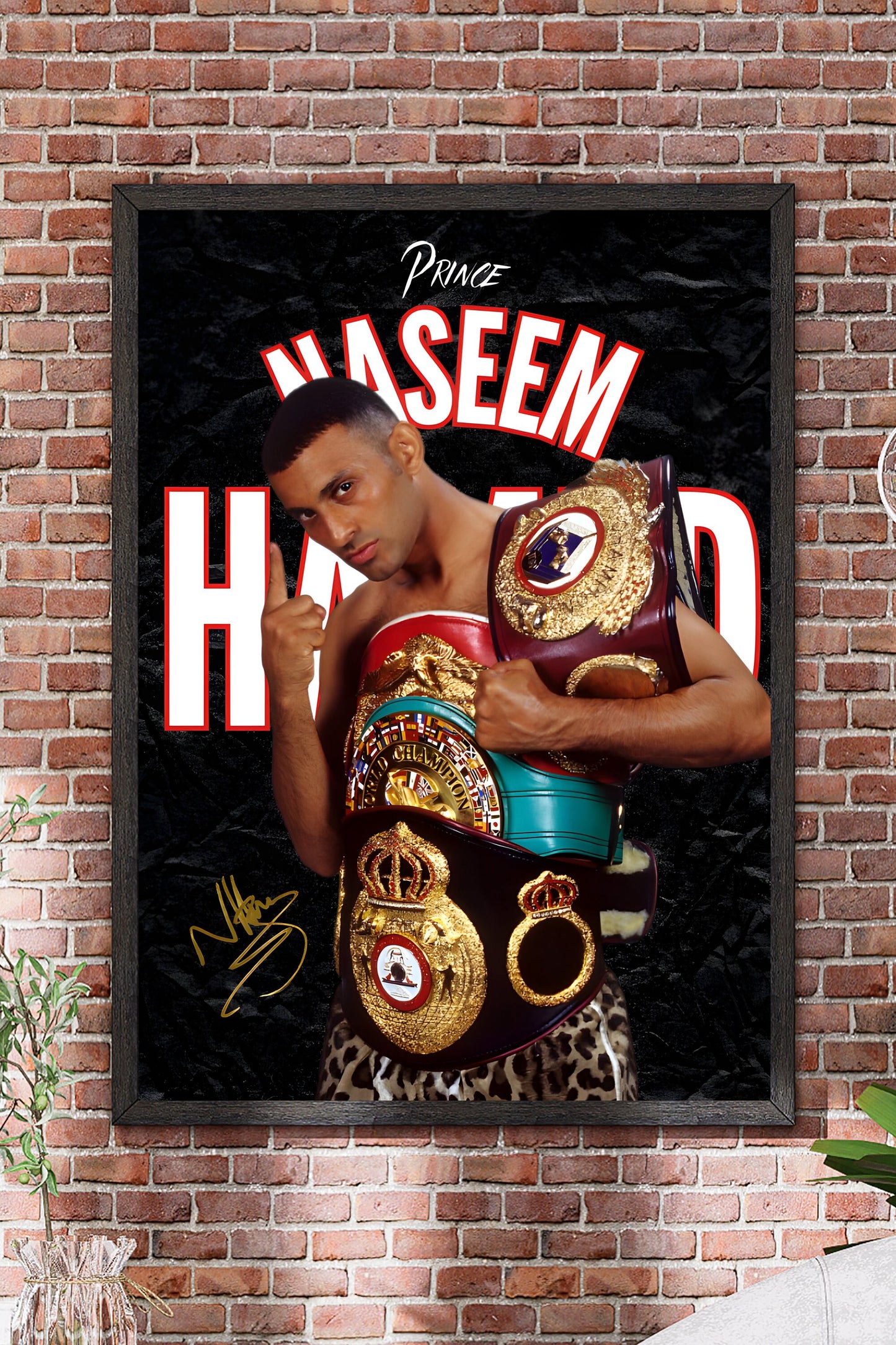 Poster Prince Naseem Hamed