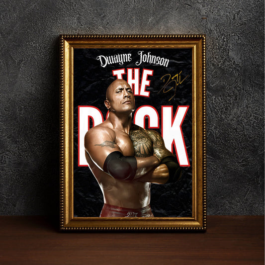 Poster The Rock Dwayne Johnson