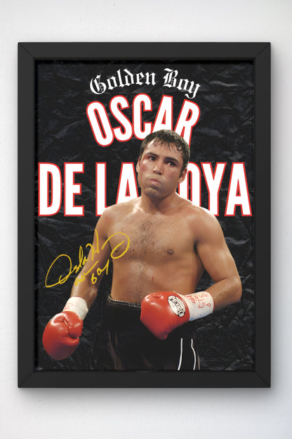 Poster Oscar de la Hoya