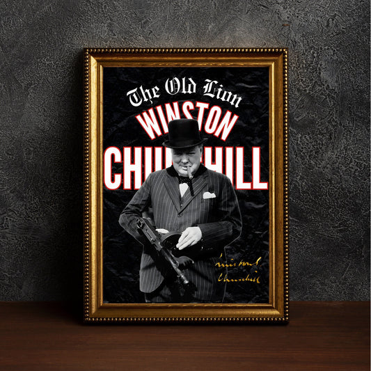 Poster Winston Churchill