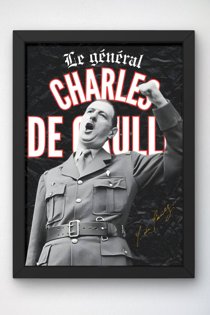 Poster Charles De Gaulle