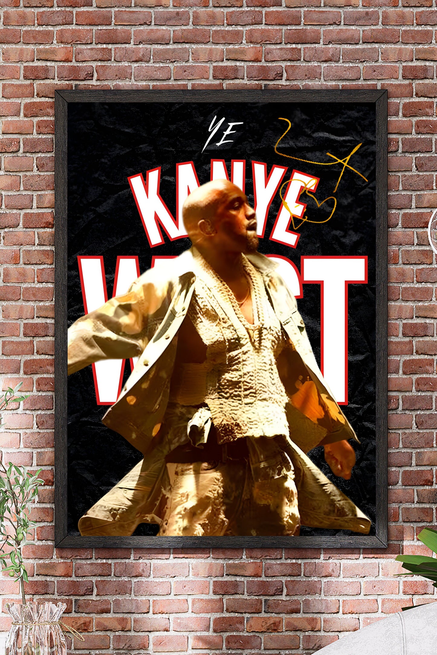 Poster Kanye West Ye